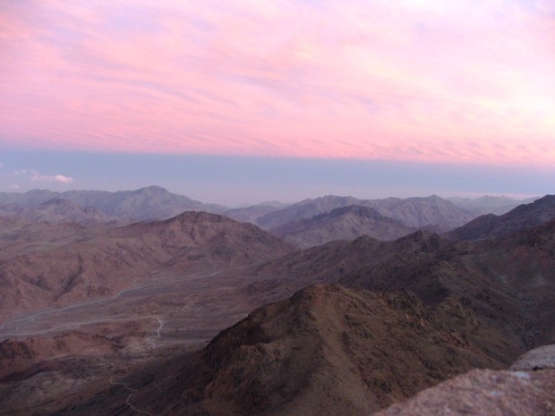 Mt Sinai, apus de soare 1